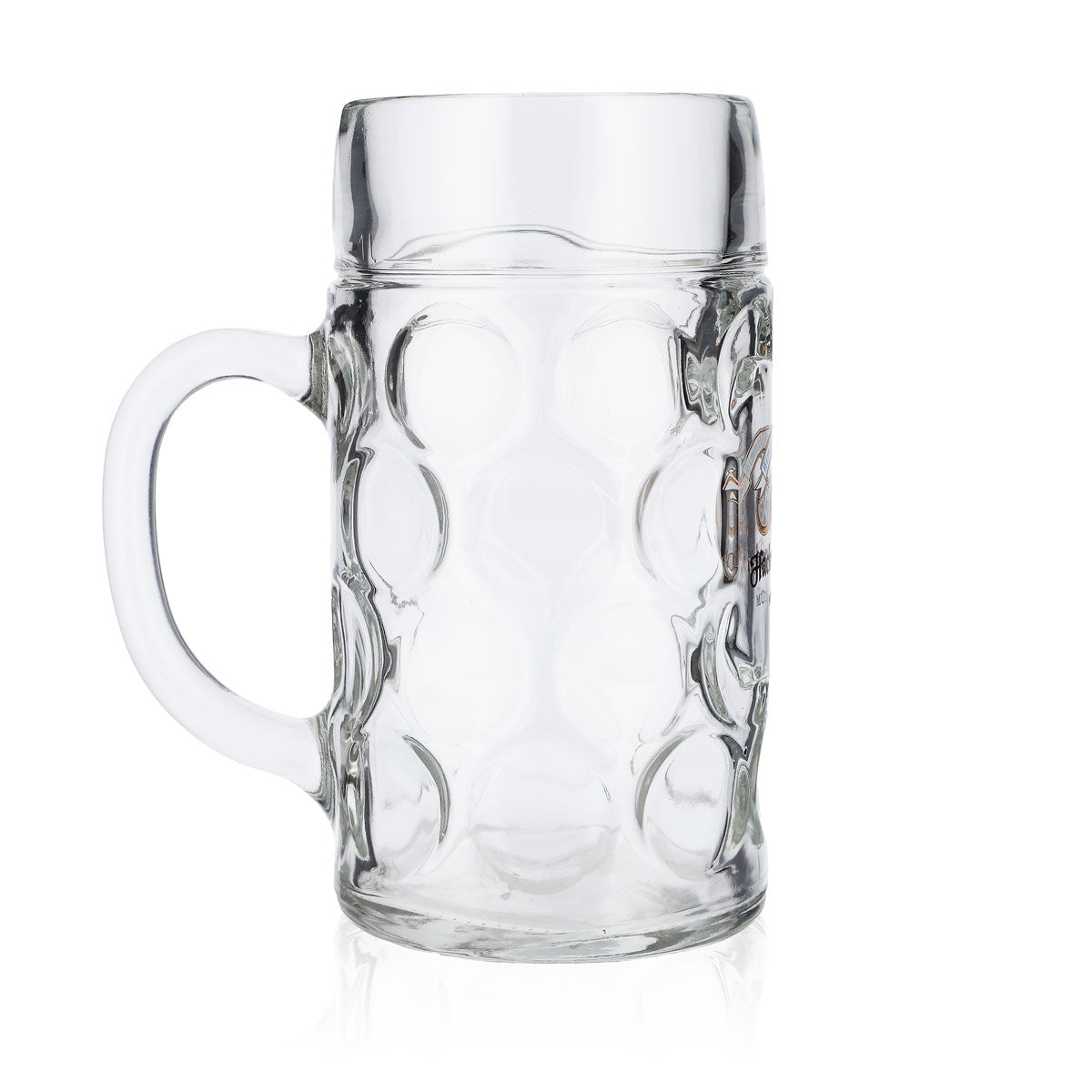Verre à bière Hacker Pschorr 1 l, chope à bière, petite chope à bière, petit logo Munich – Vue 3