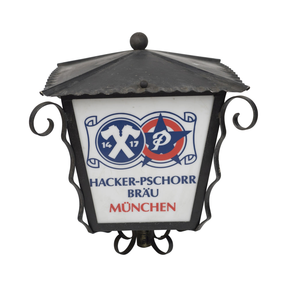 Hacker Pschorr Bière Lanterne Brasserie Gastronomie Lampe d'extérieur Luminaire Brasserie en plein air