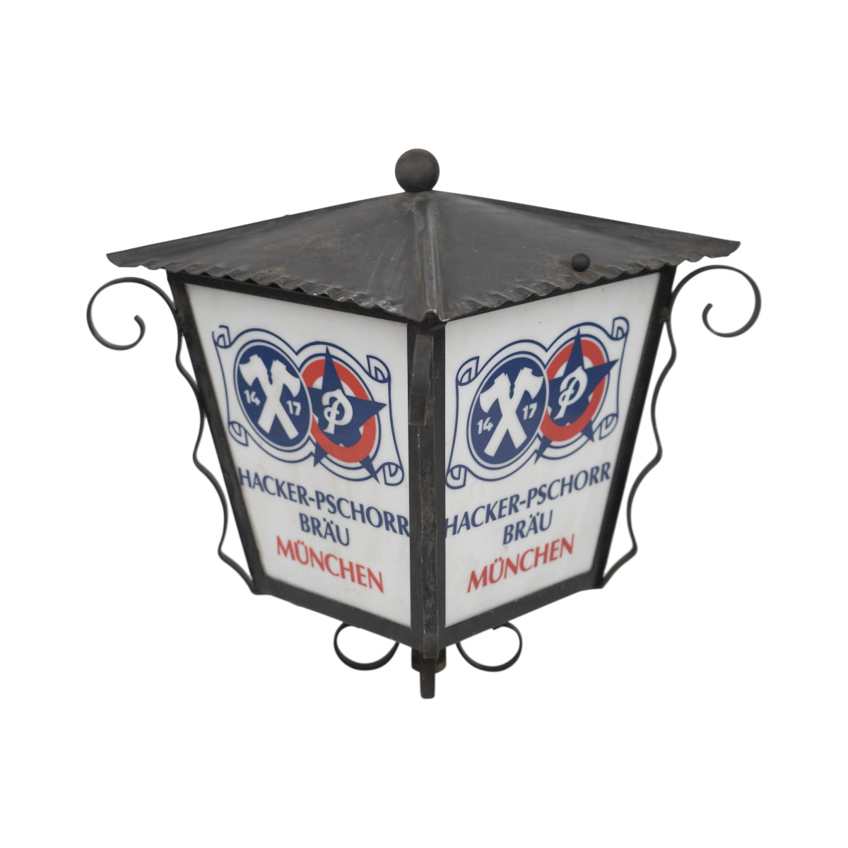 Hacker Pschorr Bière Lanterne Brasserie Gastronomie Lampe d'extérieur Luminaire Brasserie en plein air – Vue 2
