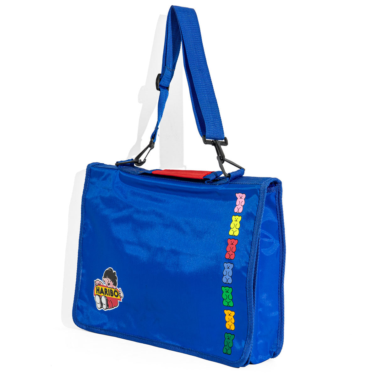 Sac à bandoulière Haribo Oursons en gomme Sac d'école Sac de loisirs bleu – Vue 2
