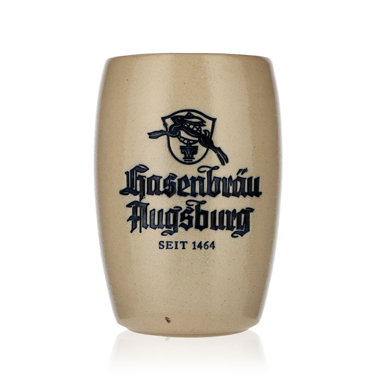 Hasenbräu Augsburg Chope de collection Verre à bière 0,67 l Chope en terre cuite