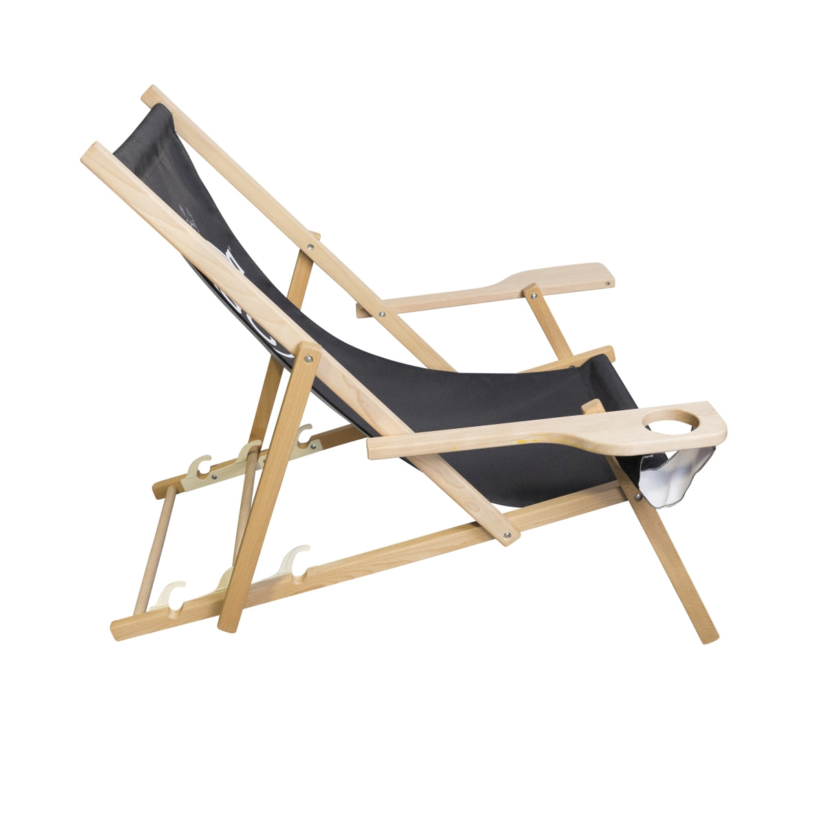 Havana Club Chaise longue Porte-boisson Chaise pliante Lounge Chair Beach Bar Outdoor – Vue 2