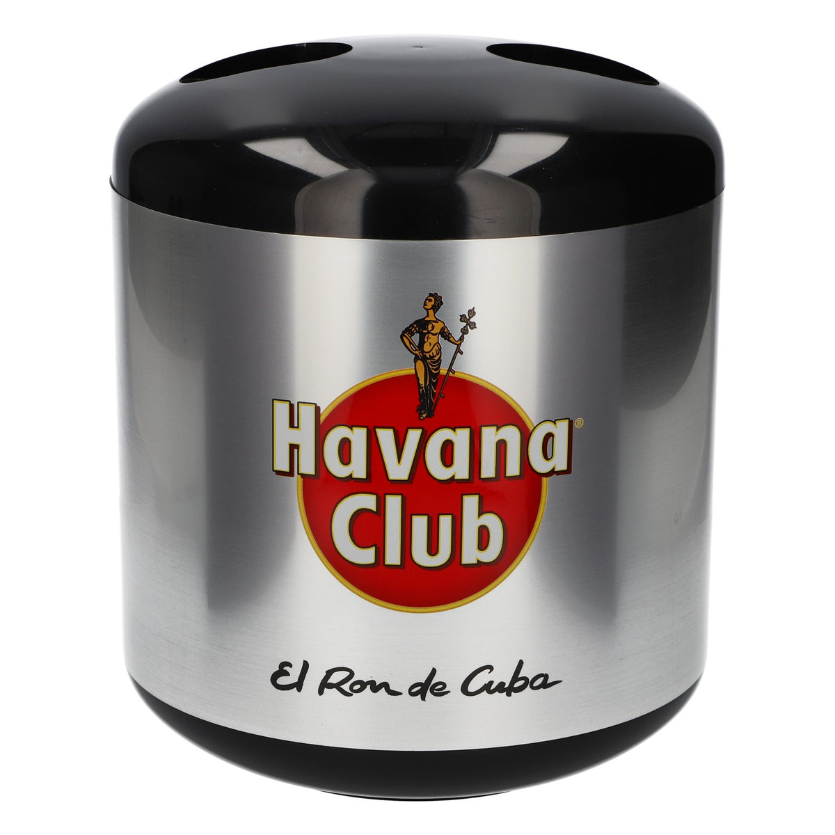 Havana Club Rum - Refroidisseur de bouteille « El Rom de Cuba » - Nouveau - Plastique argenté