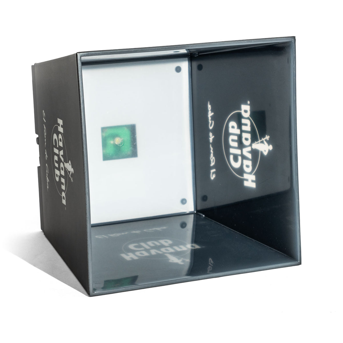 Havana Rum Cooler LED Bac à glaçons rechargeable Glacière Icecube noir 4 angles – Vue 5