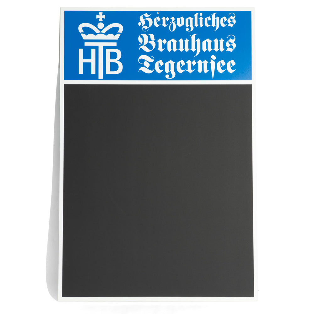 HB Tegernsee Tableau noir 75 x 50 cm Carte des menus Menu Publicité pour brasserie