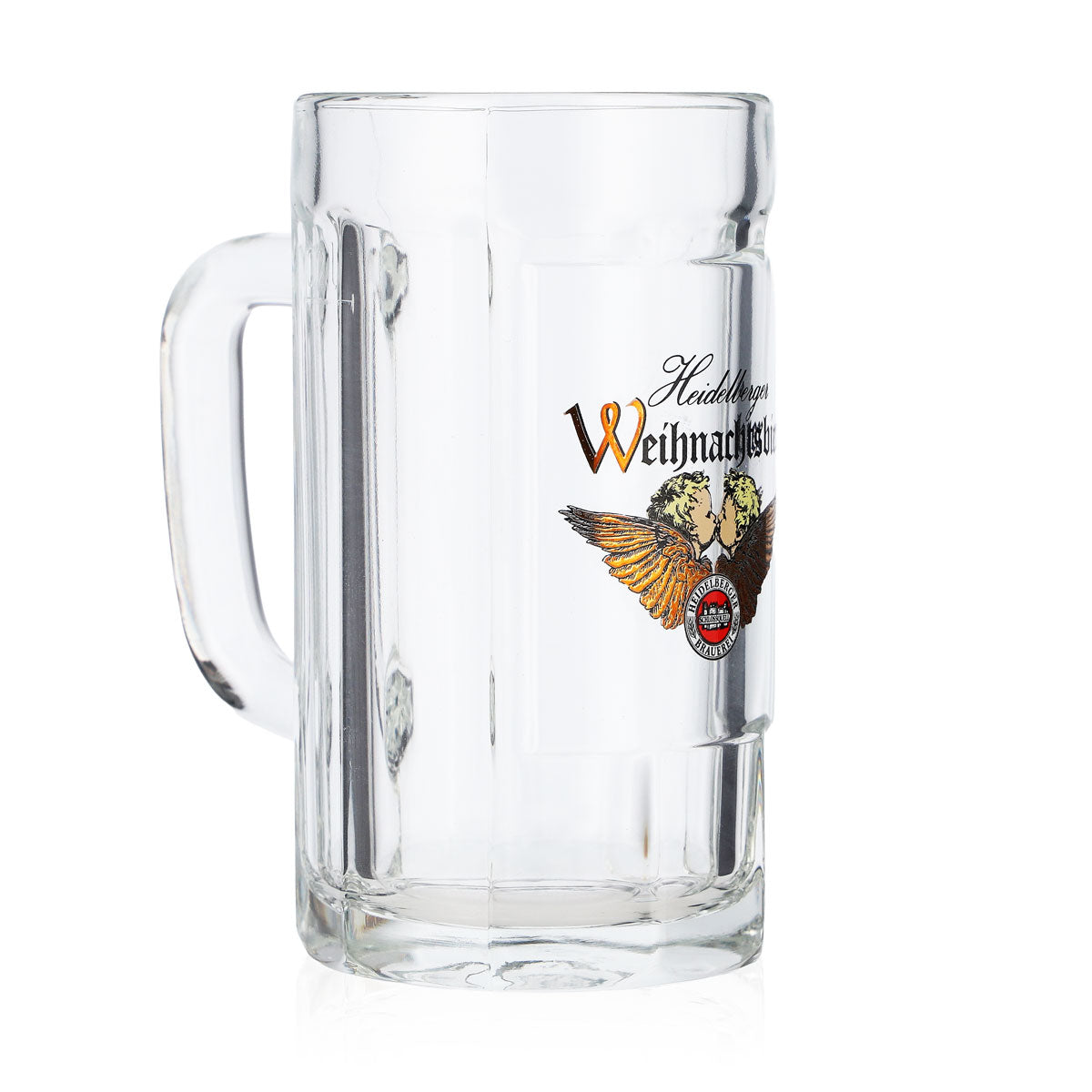 Bière de la brasserie Heidelberger Verre 0,2 l Chope « Heidelberger Weihnachtsbier » Sahm – Vue 2