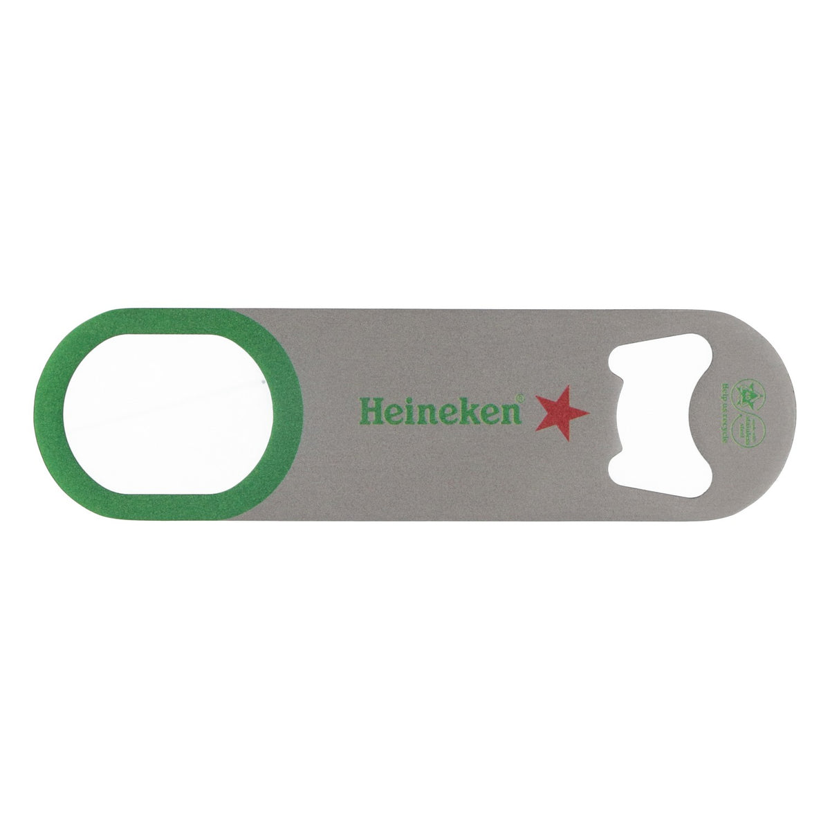 Heineken Ouvre-bouteille Ouvre-canette Accessoire de bar Vert Ouverture allongée – Vue 3