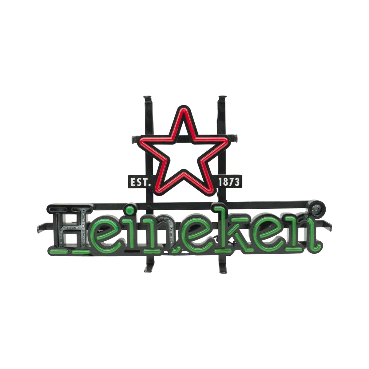 Enseigne lumineuse Heineken Bière LED Panneau lumineux mural Bar vert