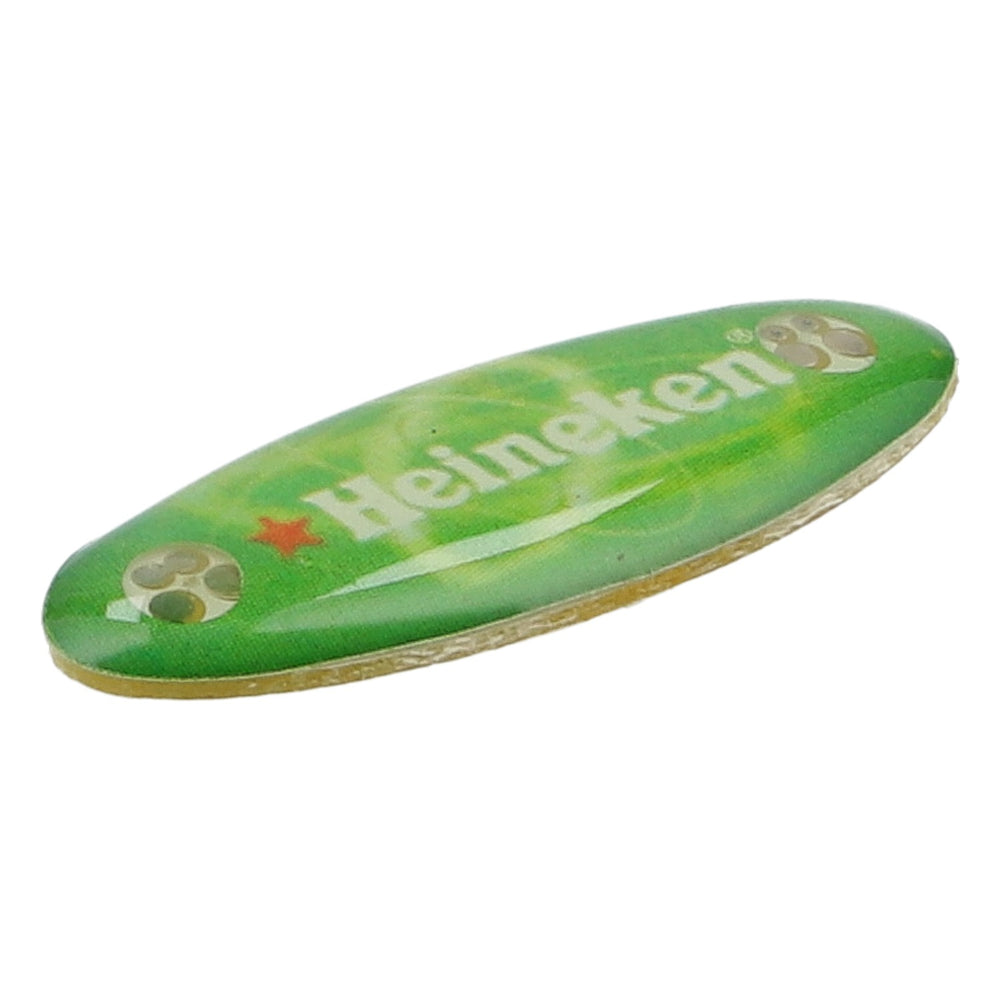 Autocollant Heineken pour téléphone portable, anti-radiations, vert, en plastique