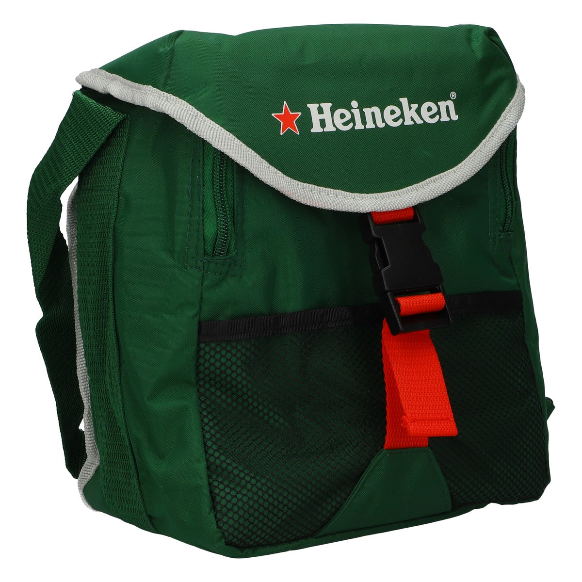 Sac isotherme Heineken pour canettes et bouteilles, isolé, en polyester, vert, pour les activités de plein air
