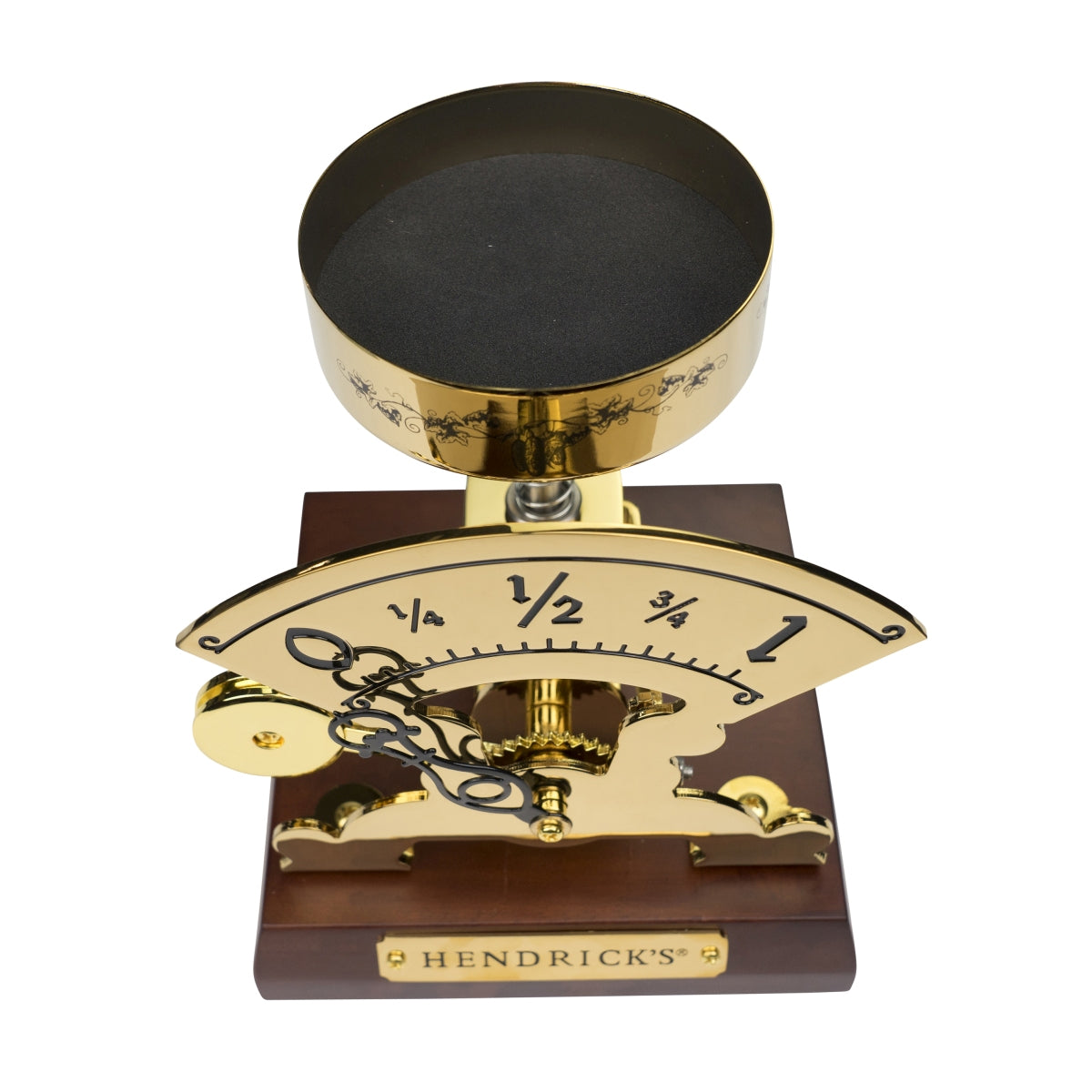 Hendricks Gin Glorifier Balance antique dorée Présentoir pour bouteille Rare – Vue 6