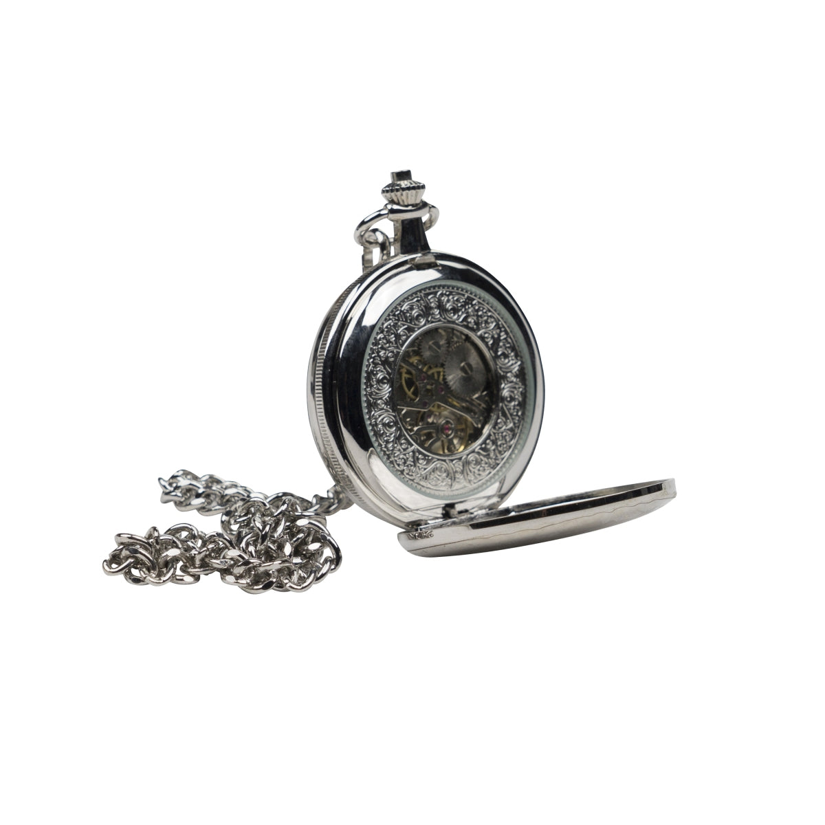 Montre de poche Hendricks Gin argent chaîne collectionneur rare coffret cadeau montre – Vue 4