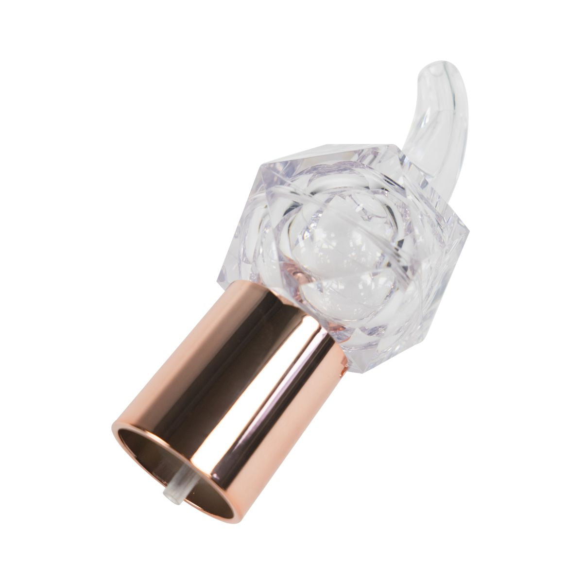 Bouteilles Hennessy Verseur X.O. Verseur polygonal Distributeur doseur en verre – Vue 3