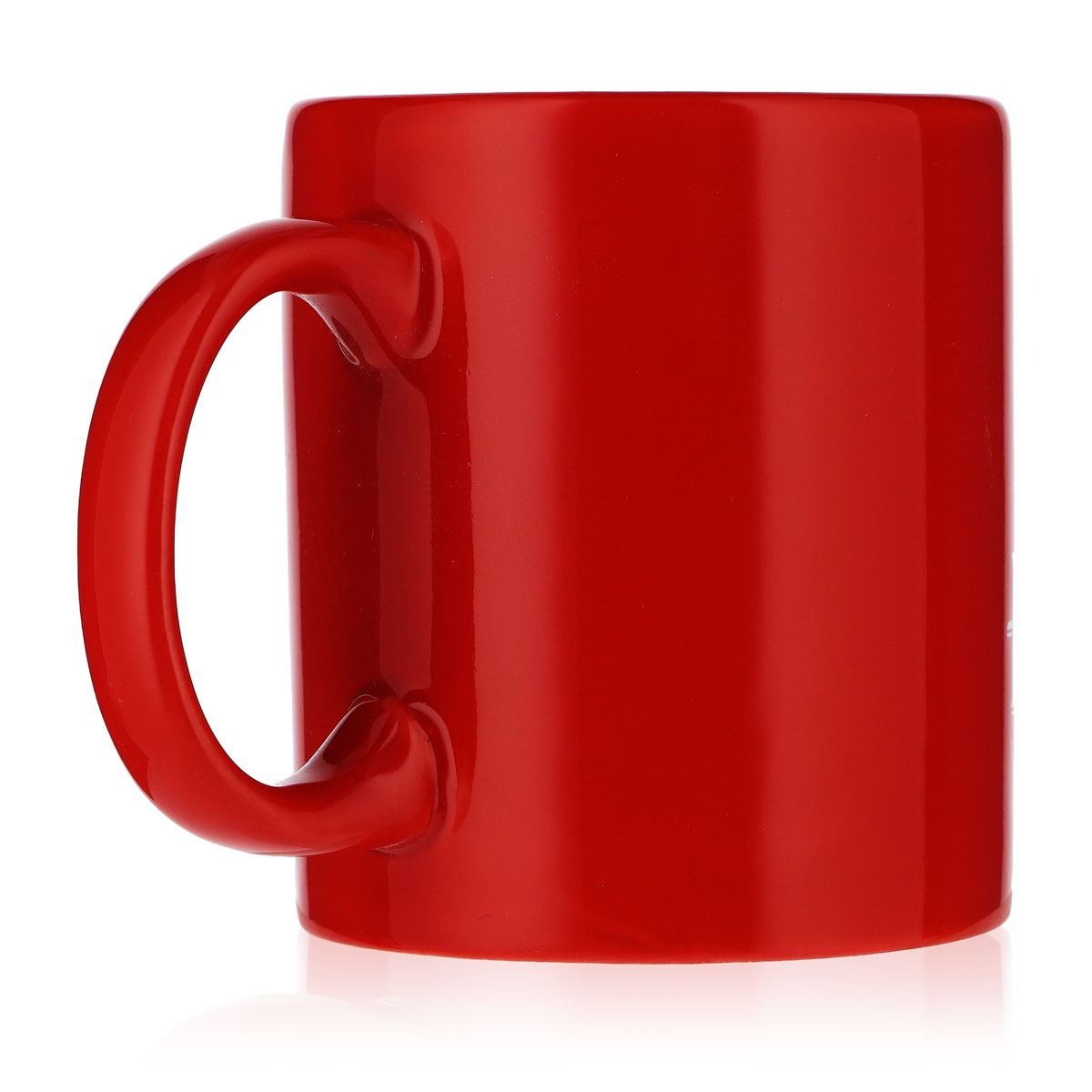 Bière Herforder Brauerei Tasse à café en porcelaine Tasse à bière punch rouge – Vue 5