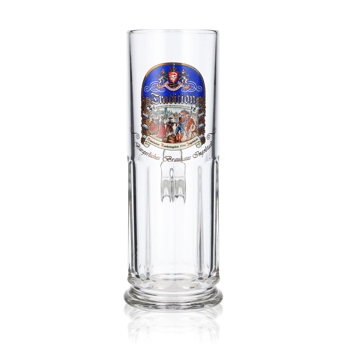 Verre à bière Herrnbräu 0,5 l, chope traditionnelle Ingolstadt Sahm Maximilian Seidel, neuf