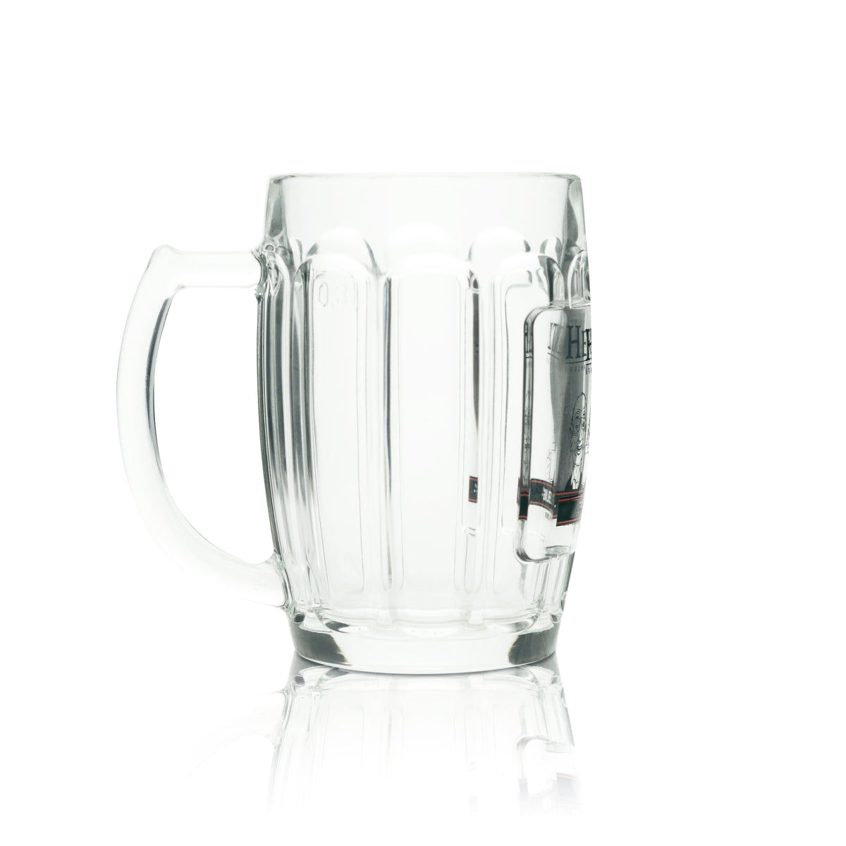 Verre à bière Hertl 0,3 l Chope « Opa's Liebling » (la préférée de grand-père) Verres à bière « Kellerbier » Chopes à anse – Vue 2