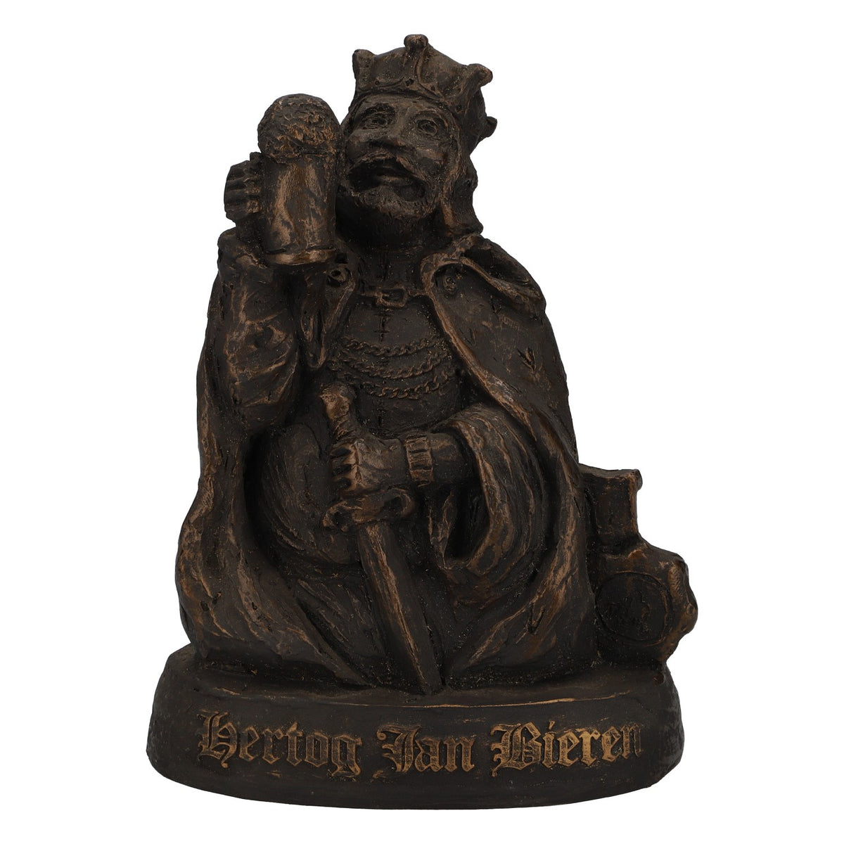 Figurine décorative « Roi Gambrinus » de la bière Hertog Jan