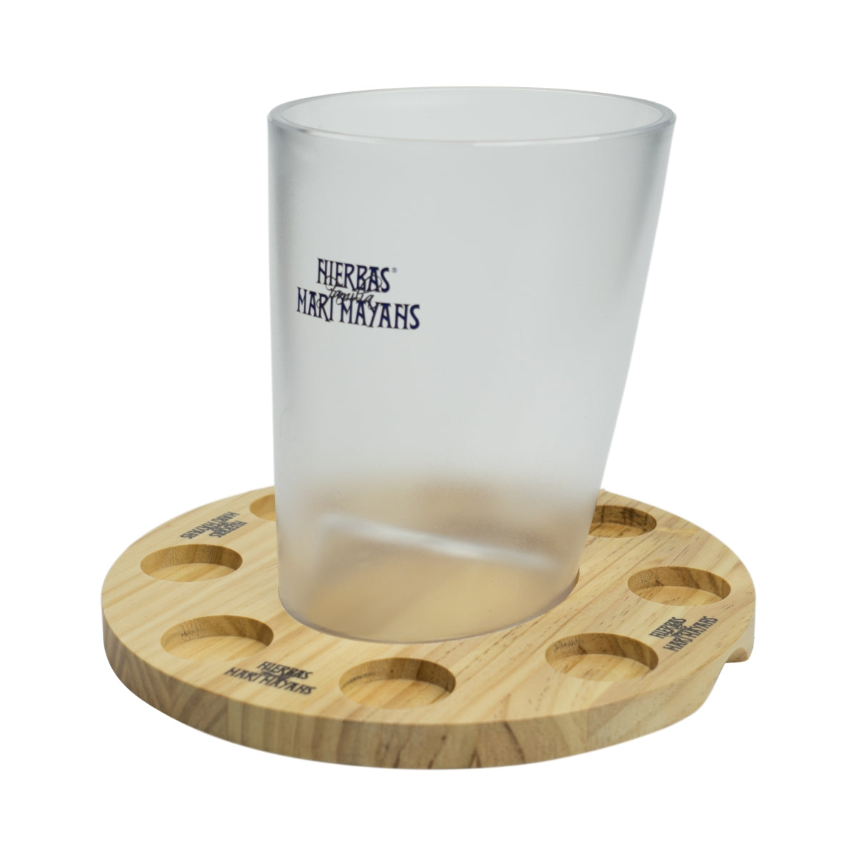Refroidisseur pour liqueur aux herbes Hierbas + plateau en bois, glacière, refroidisseur de bouteille, bar, shot vintage