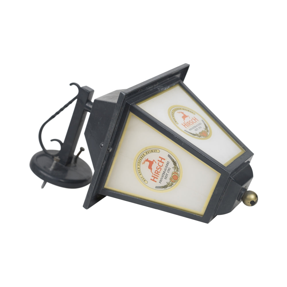 Hirsch Bräu Lampe lanterne brasserie Lampe d'extérieur Lampe murale pour brasserie en plein air