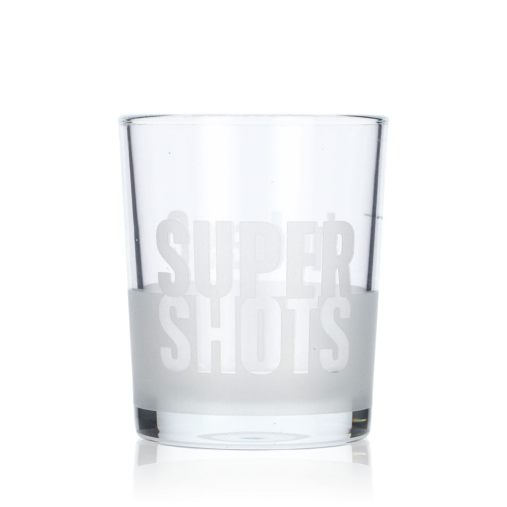 Hohes C Saft Bougeoir en verre véritable, demi-satiné