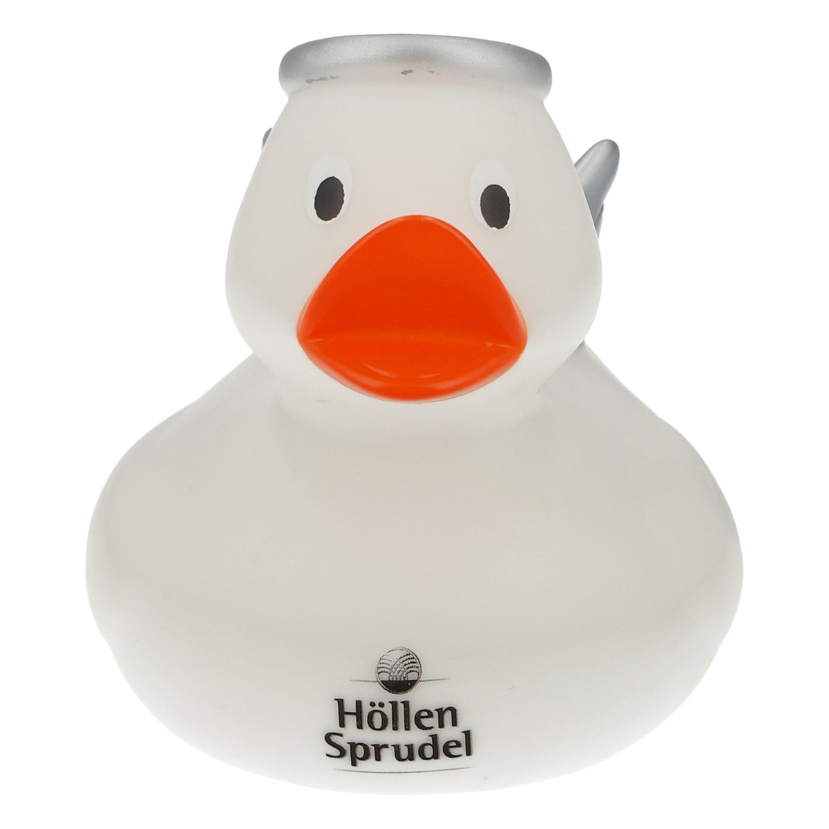 Canard en caoutchouc « Höllensprudel » - Canard de pêche blanc - Canard de collection - Canard qui couine – Vue 4