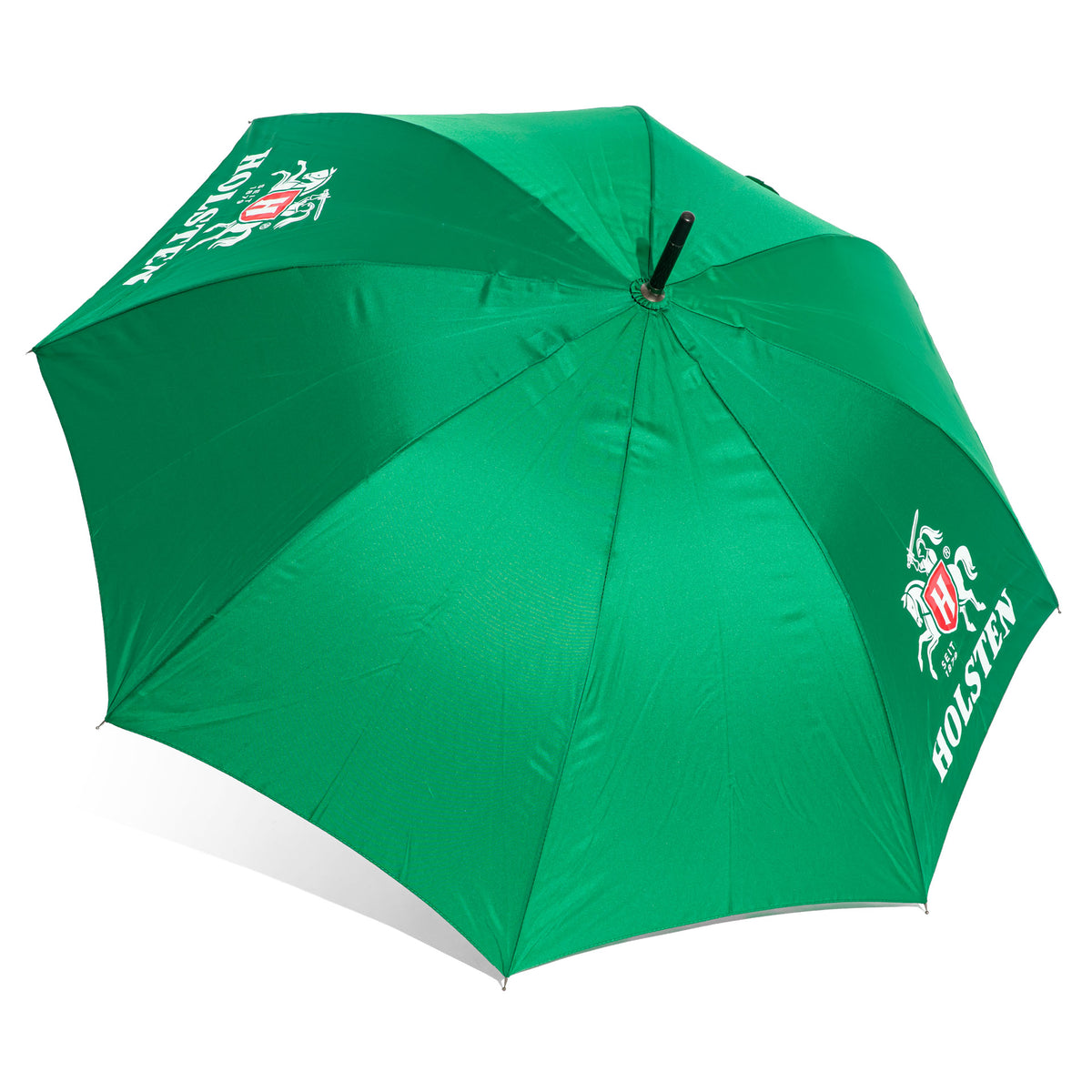 Parapluie en polyester vert « Holsten » en forme de verre à bière, à ouverture automatique, Ø 104 cm – Vue 2