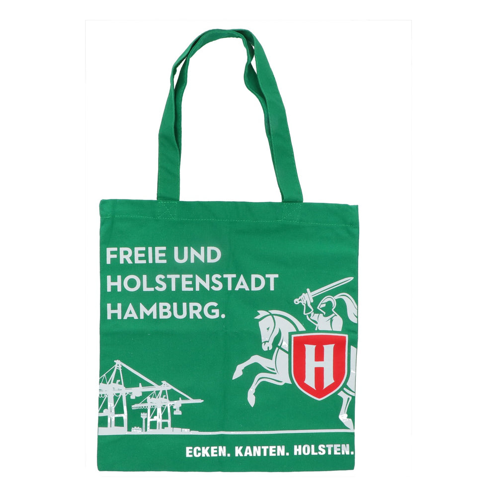 Sac fourre-tout Holsten Pilsener en toile de jute vert Ville libre et Holsten de Hambourg