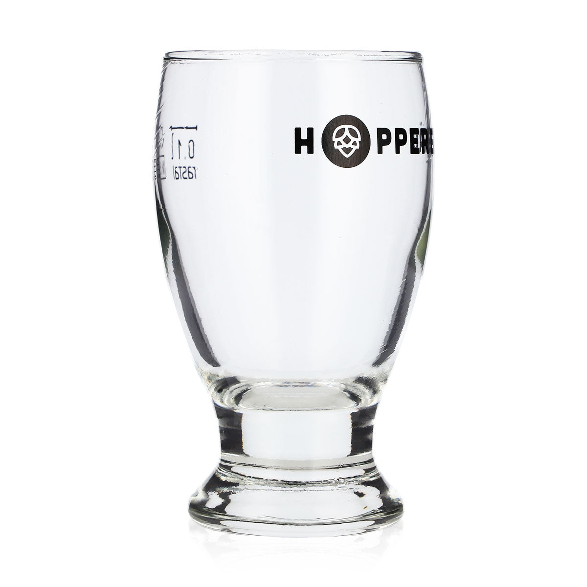 Verre à bière Hopper Bräu Stamper 0,1 l, verre à pied, mini Rastal, verre à bière, verre à pils, pinte – Vue 2