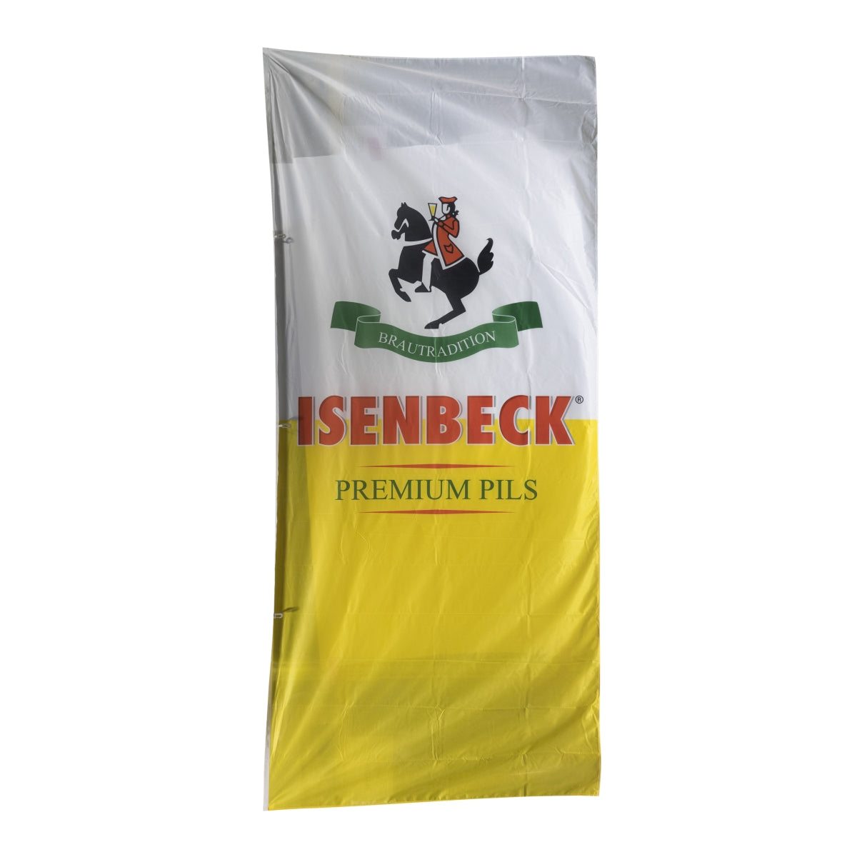 Drapeau Isenbeck 350 x 150 cm, décoration pour bars, festivals, publicité, pubs, fêtes – Vue 2