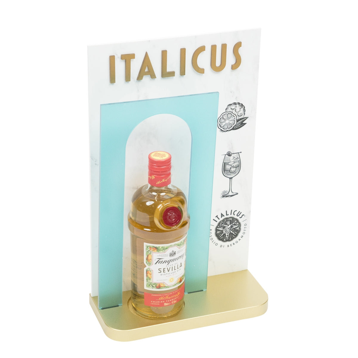 Italicus Glorifier Présentoir Bouteille Gin Décoration Support Bar – Vue 2