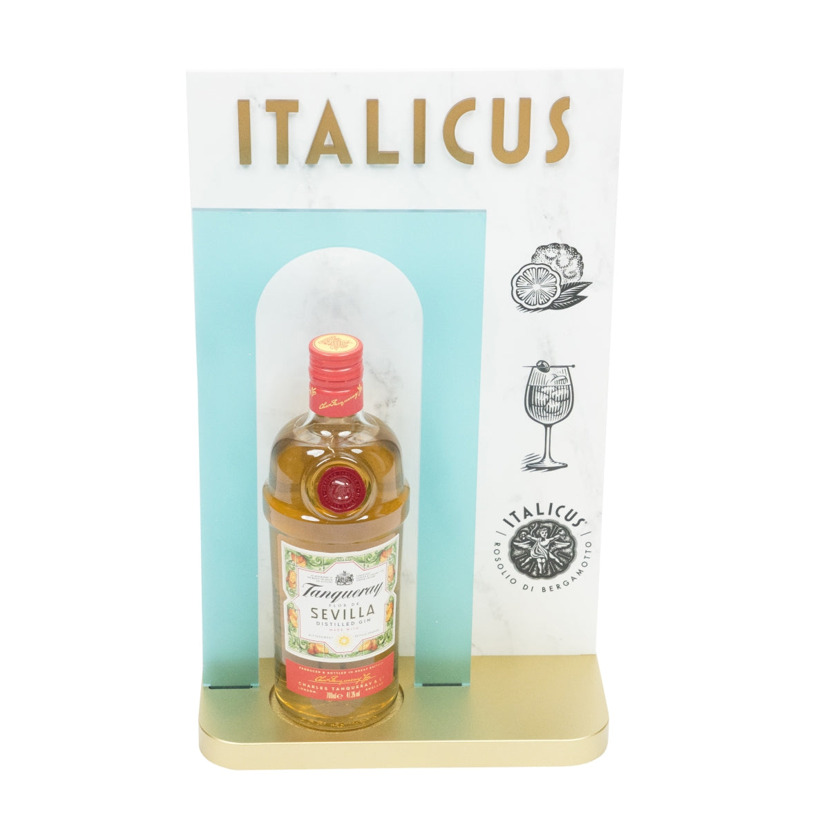 Italicus Glorifier Présentoir Bouteille Gin Décoration Support Bar – Vue 4