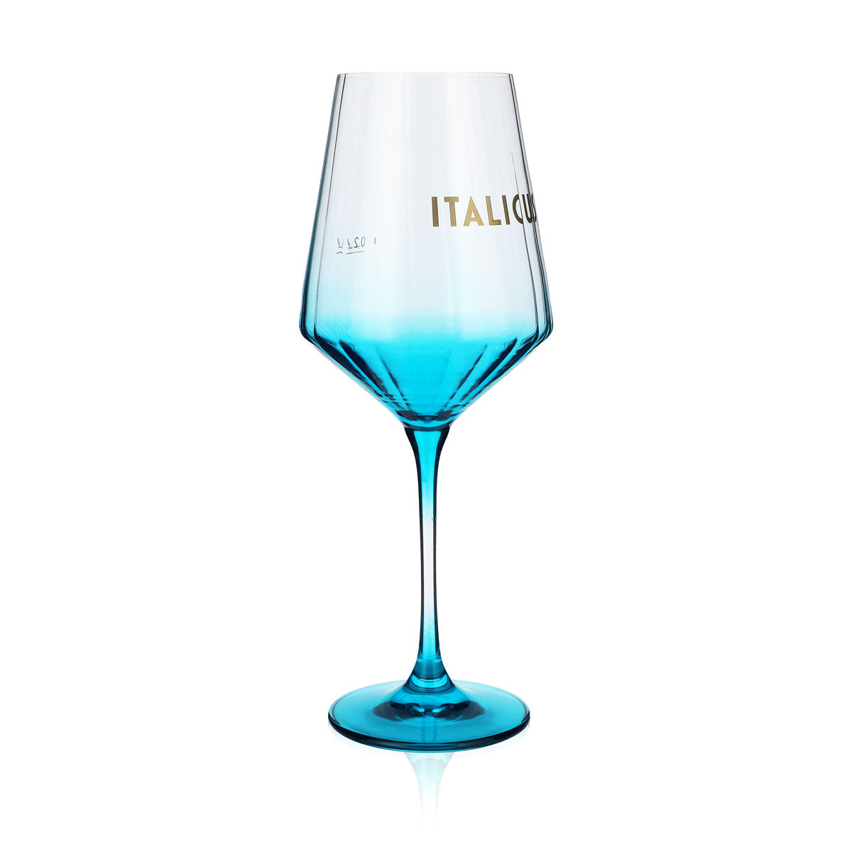 Verre à liqueur Italicus 0,2 l Verre à pied Verres à liqueur Verre à vin Teinte bleue – Vue 2