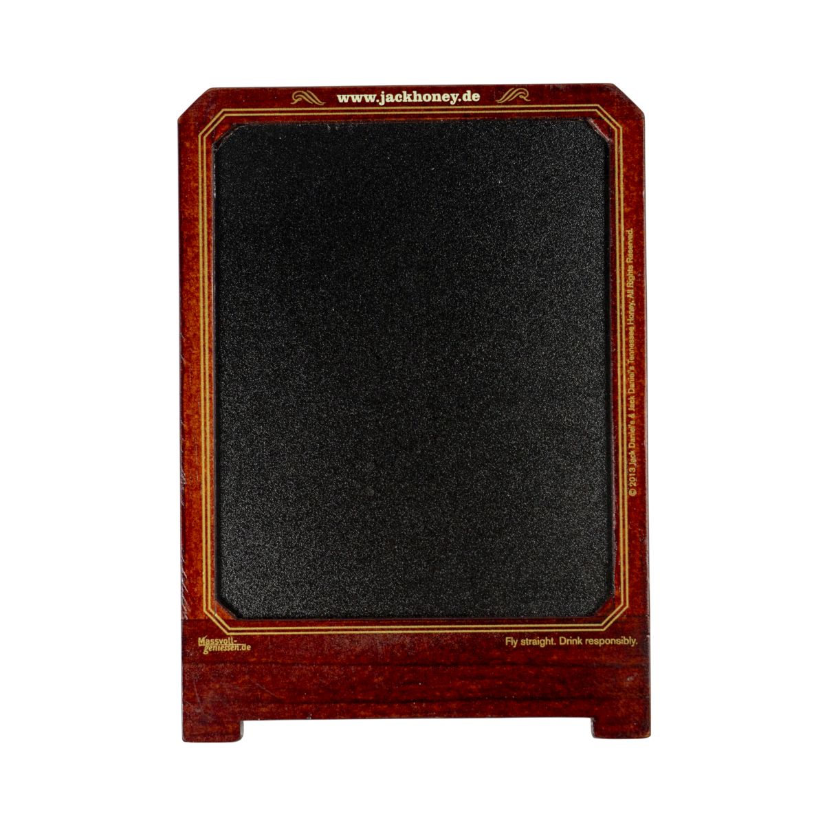 Tableau noir Jack Daniels 14 x 19 cm aspect bois Honey Tableau de menu Carte des plats Restauration