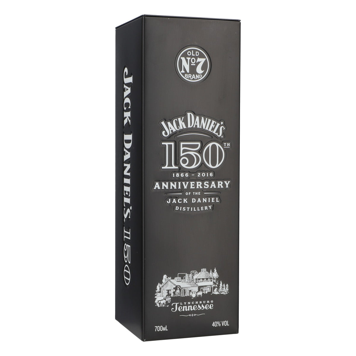 Boîte métallique décorative Jack Daniels Whiskey 150e anniversaire – Vue 2