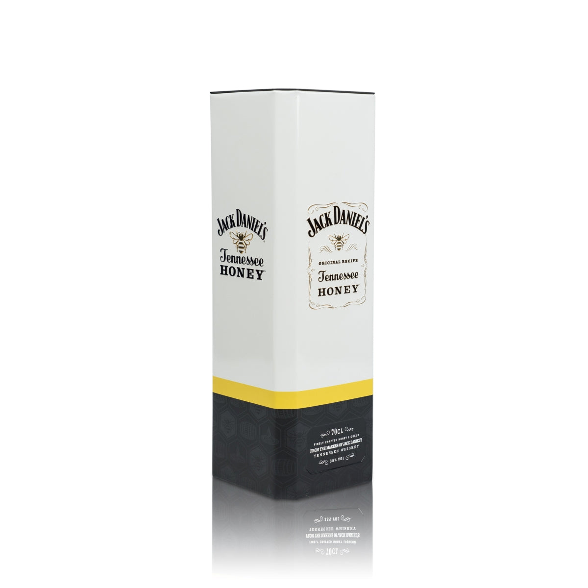 Jack Daniels Whiskey Boîte métallique Honey blanche 0,7 l 2018 Boîte métallique collector