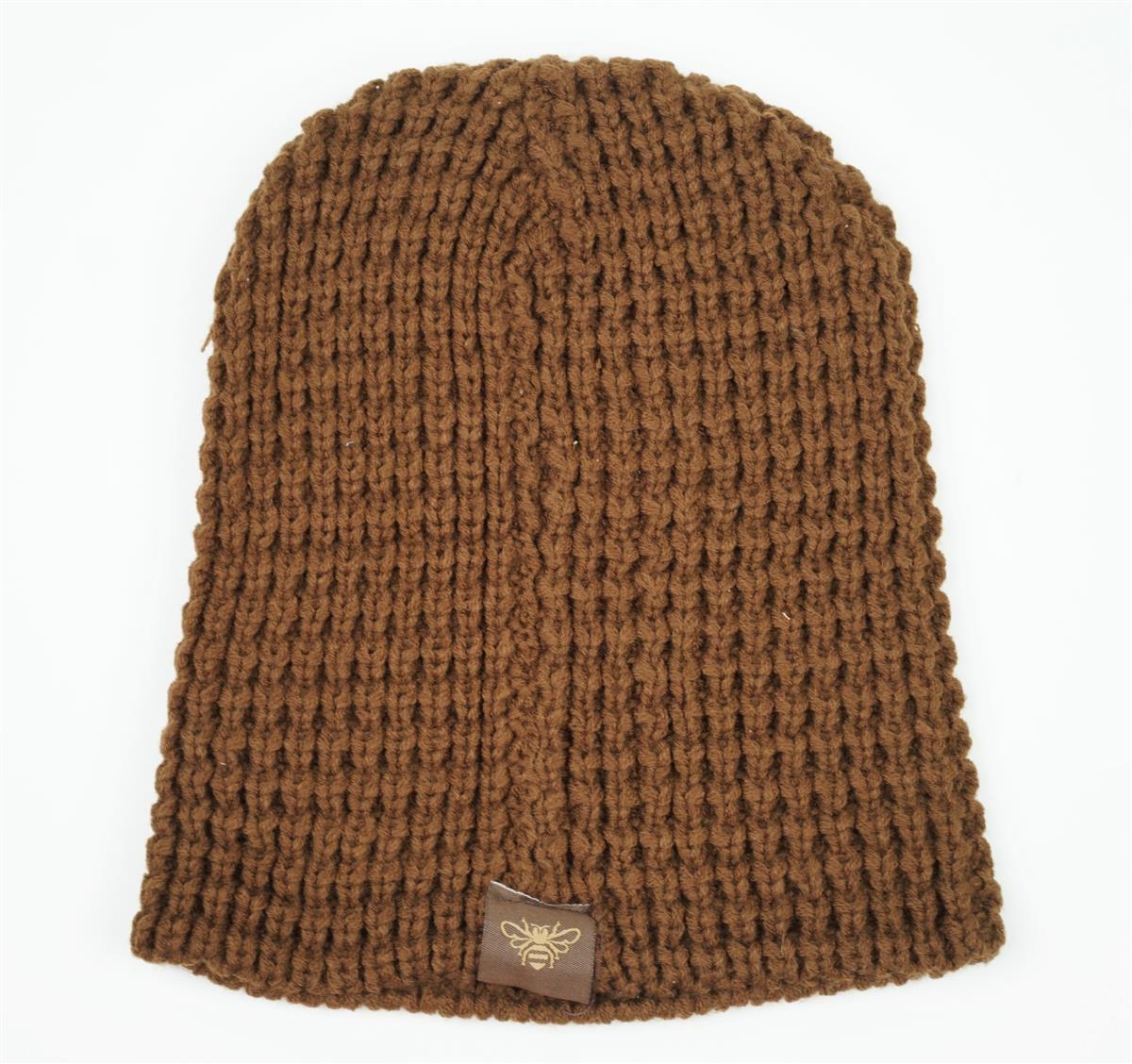 Casquette Jack Daniels Whiskey Casquette tricotée marron Neuve Casquette d'hiver Honey brown – Vue 2