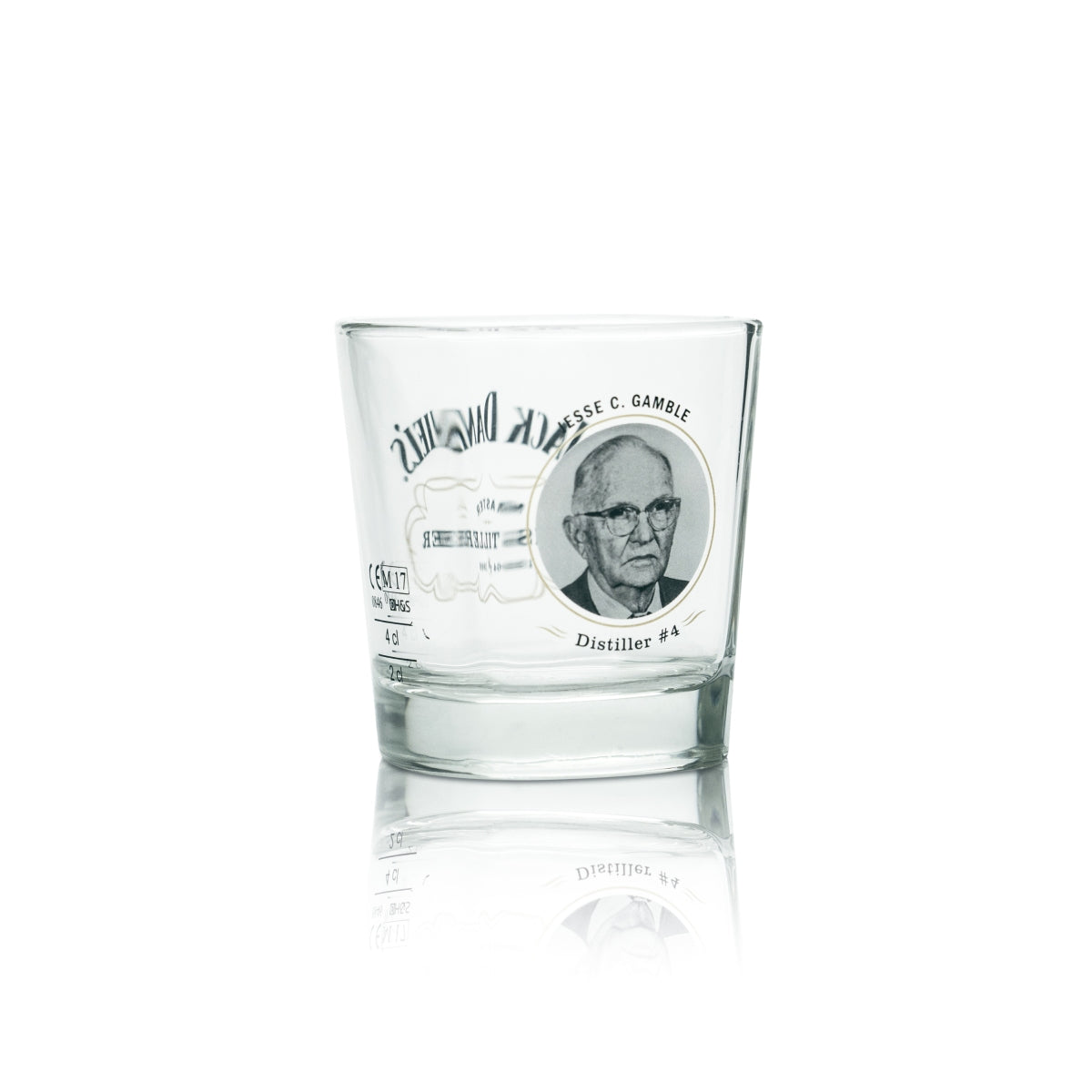 Verre à whisky Jack Daniels collector 0,27 l Tumbler Jesse C. Gamble Distiller #4