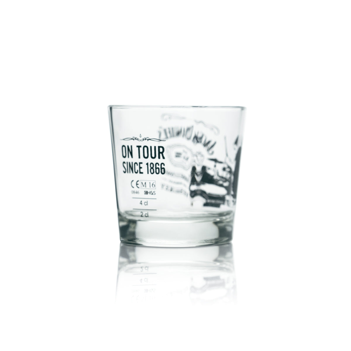 Verre collector Jack Daniels Whiskey 0,27 l Tumbler Édition limitée Music Drummer – Vue 2