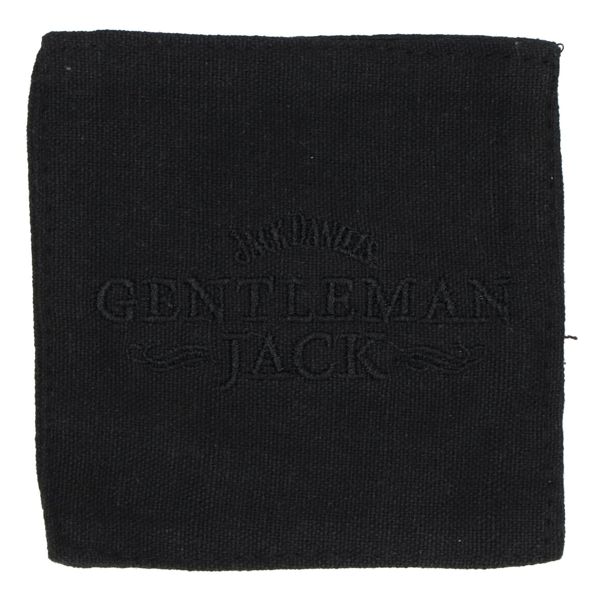 Sous-verre Jack Daniels « Gentleman Jack » 9,5 x 9,5 cm, en tissu