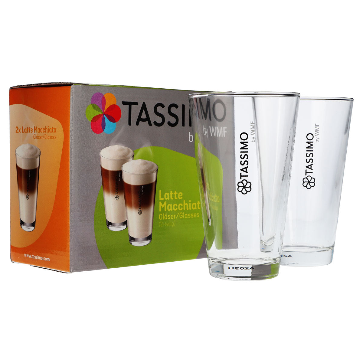 Jacobs Tassimo  2 x WMF Latte Macchiato Verres à café Set