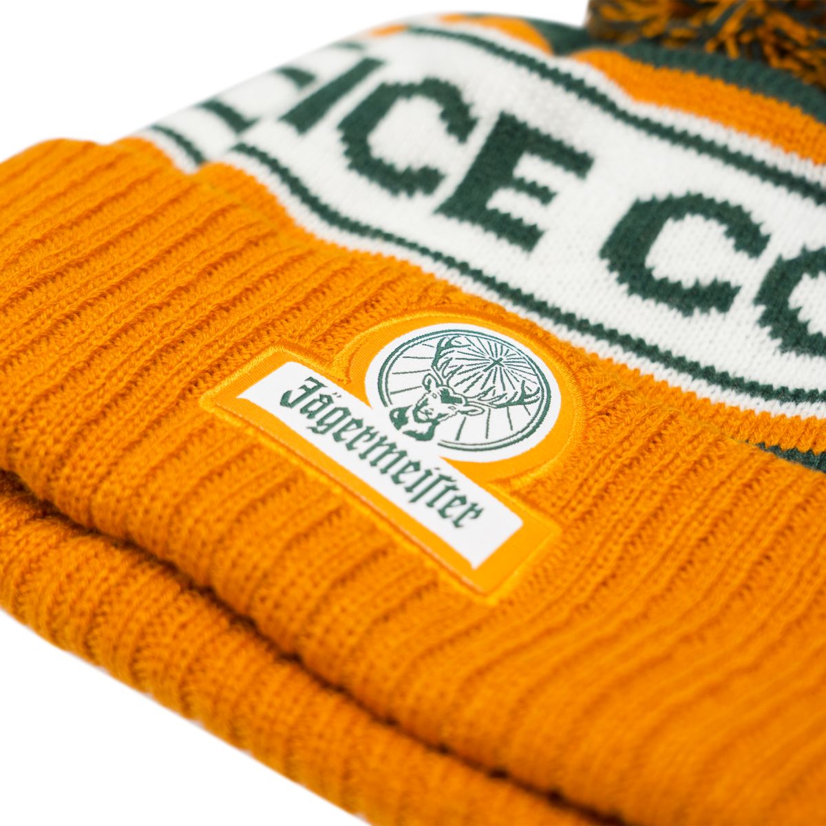 Jägermeister Bonnet en laine Bonnet d'hiver Couvre-chef Bonnet tricoté Bonnet à pompon – Vue 3
