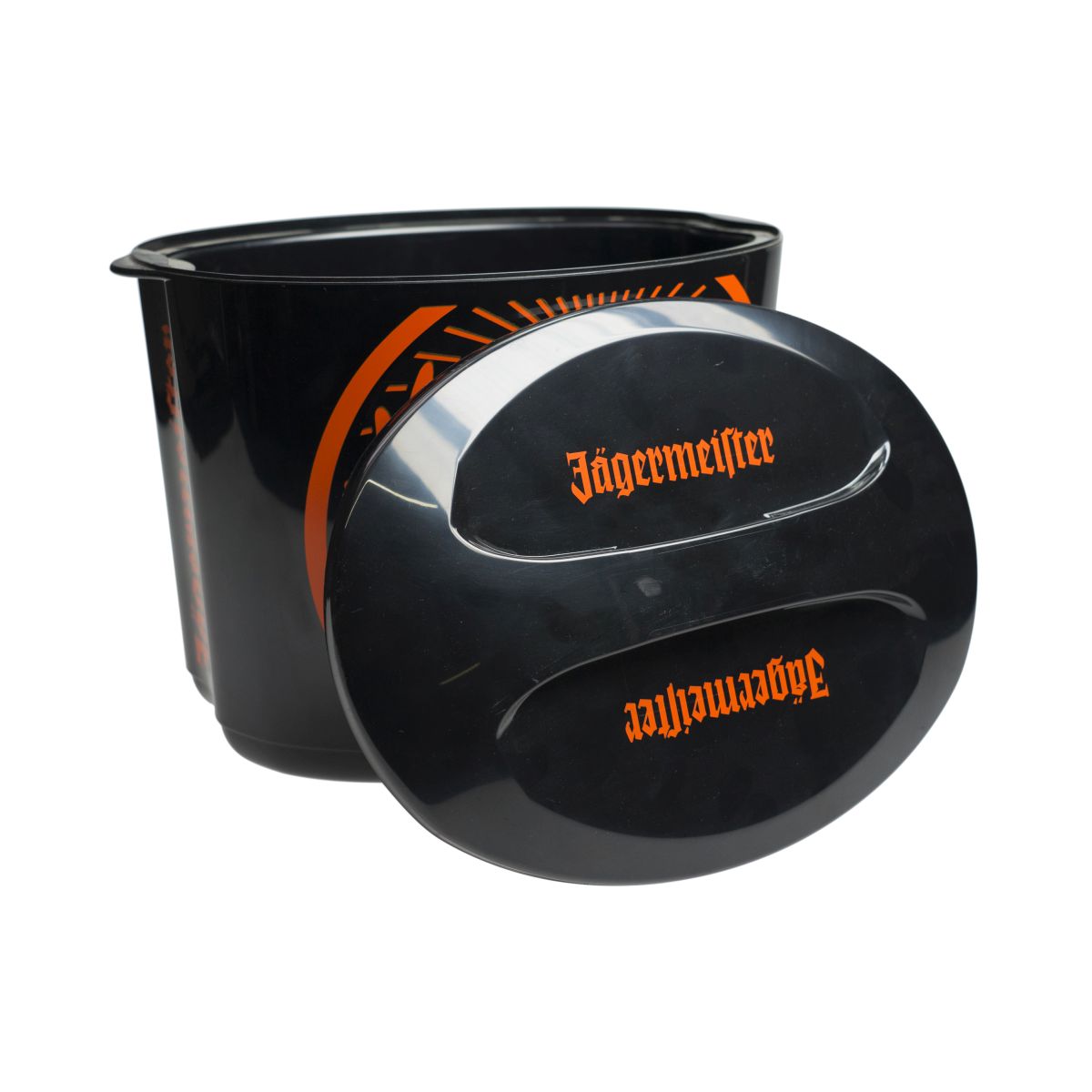 Refroidisseur de bouteilles Jägermeister Bac à glaçons 10 l Design rétro Refroidisseur de boissons rare – Vue 4
