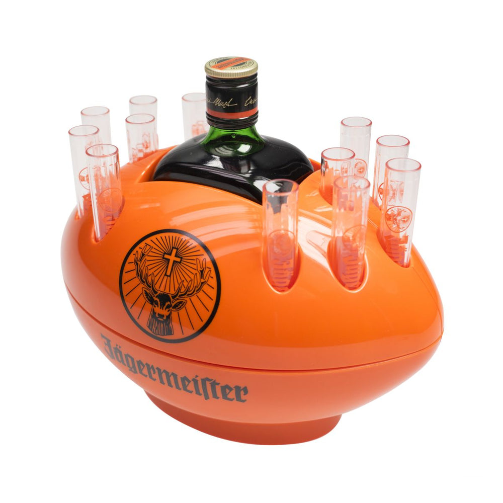 Jägermeister Rafraîchisseur de bouteille Porte-gobelet Rugby Football Shot Serveur court