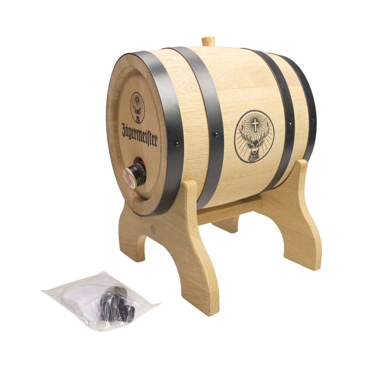 Jägermeister Fût en bois Verseur Tap Machine Portionneur Shots Courts – Vue 6