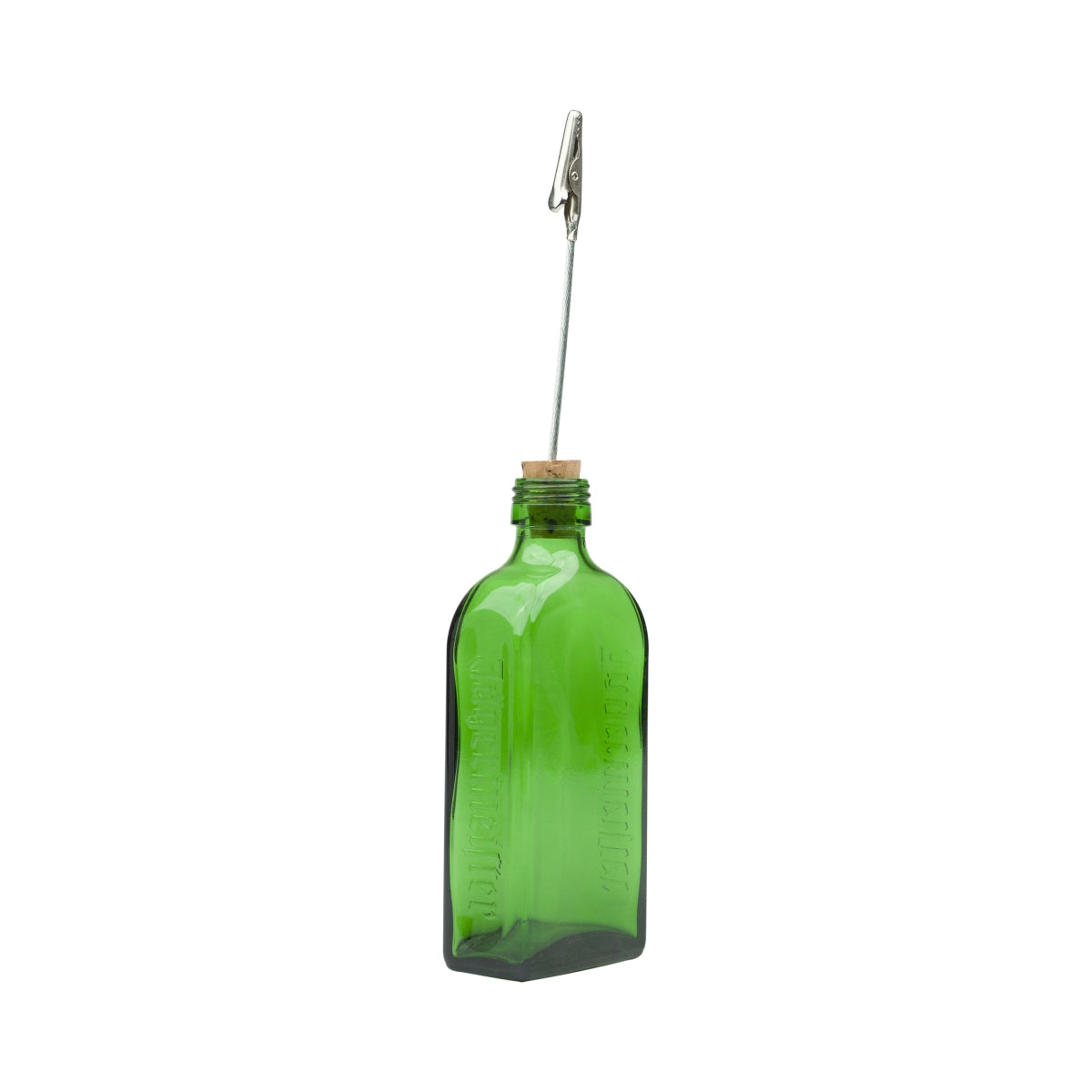 Bouteille décorative de liqueur Jägermeister, présentoir de table vert, porte-cartes de menu, mariage – Vue 3