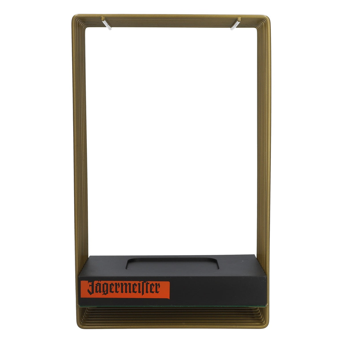 Porte-bouteille pour liqueur Jägermeister Cage en aluminium Fond en plastique Bouteille de 0,7-1 l – Vue 2
