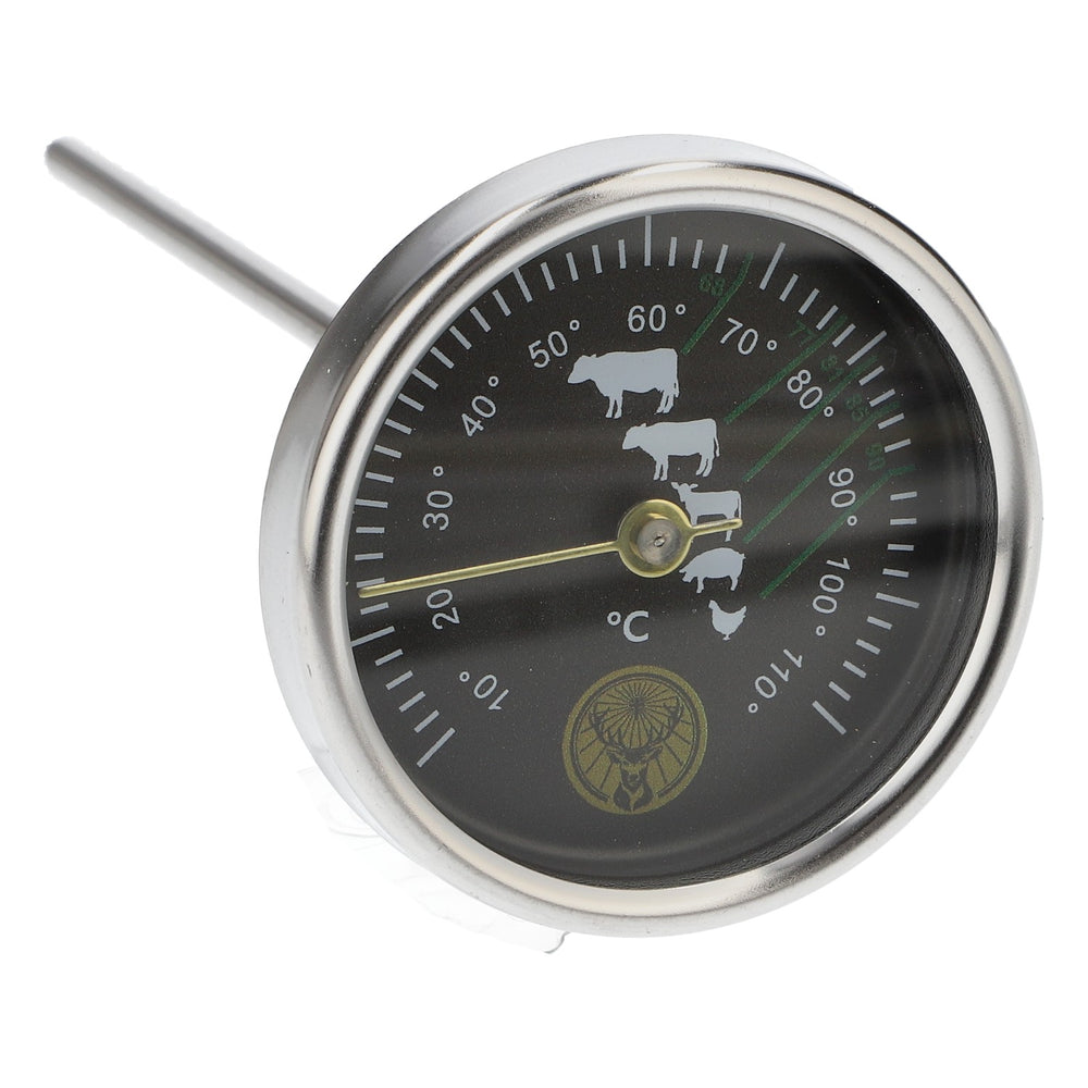 Jägermeister Liqueur Thermomètre pour barbecue Accessoires pour barbecue en acier inoxydable