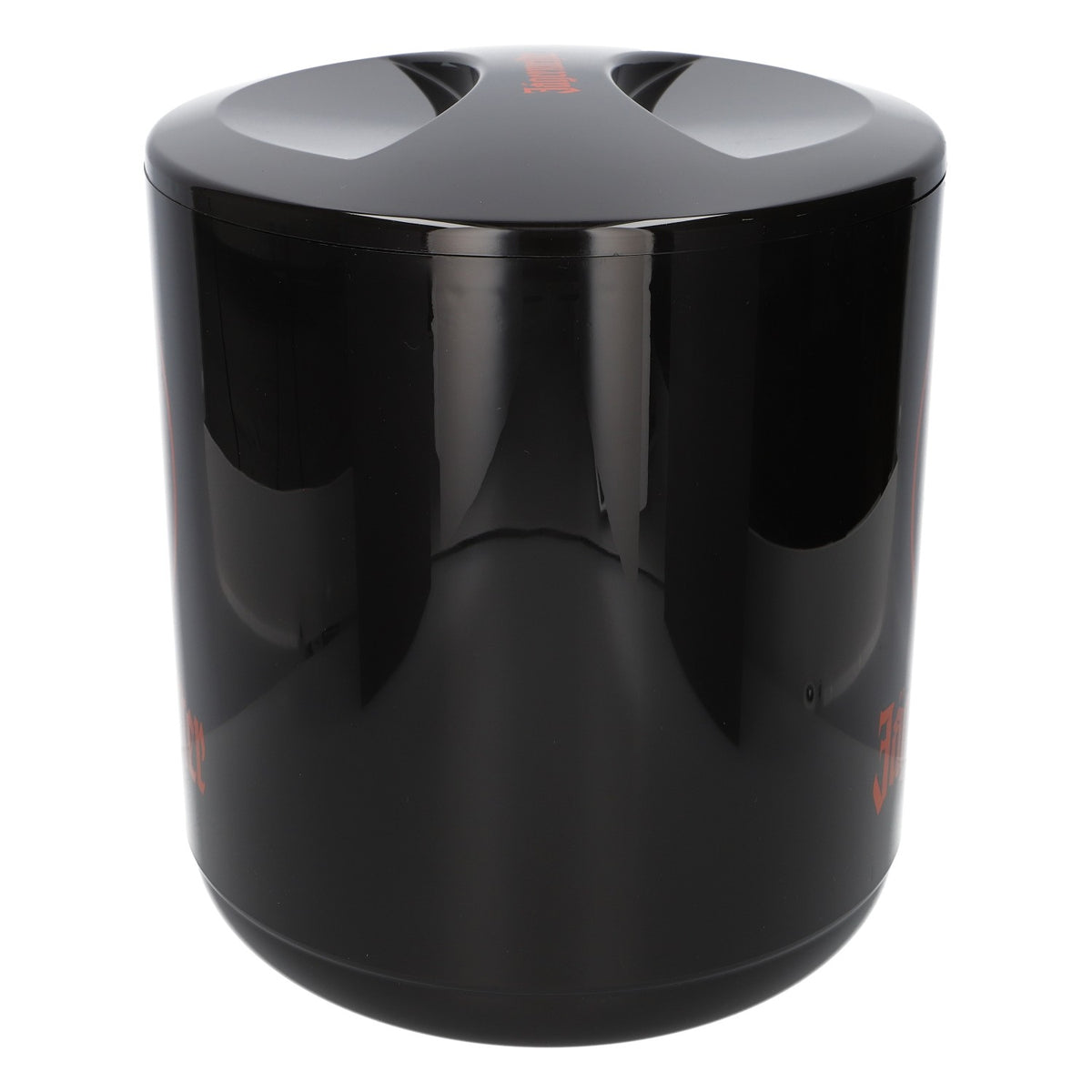 Seau à glace pour liqueur Jägermeister, 10 l, logo orange, neuf, en plastique noir – Vue 3