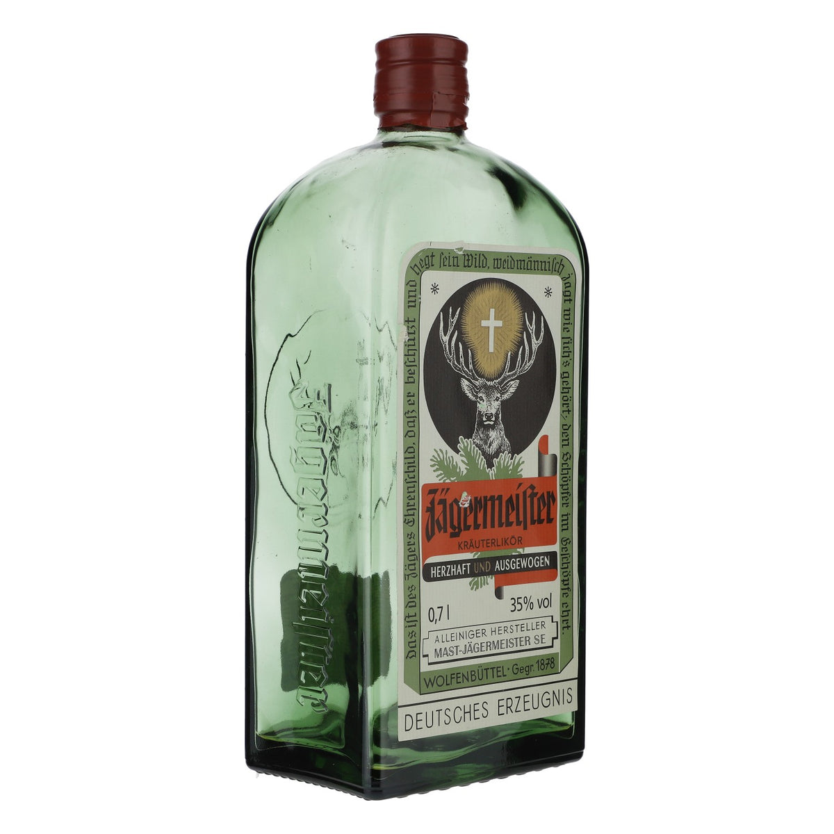 Bouteille décorative de liqueur Jägermeister 0,7 l, ancien design – Vue 2