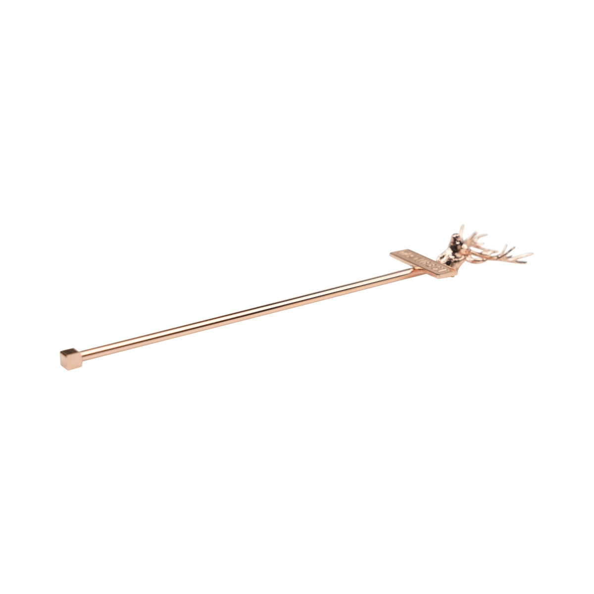 Jägermeister Stirrer Tête de cerf en cuivre Manifeste Cocktail Longdrink Agitateur – Vue 2